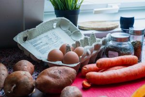 Preparing Ingredients for a New Recipe