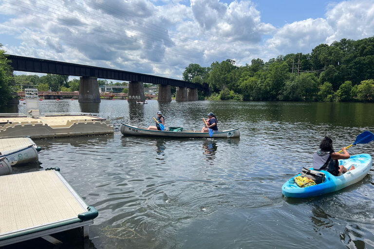 Boating on the Huron River