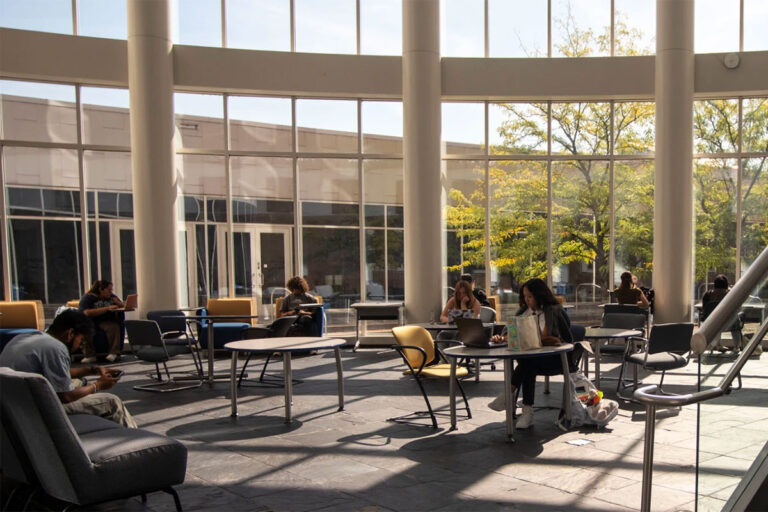 U-M Dearborn atrium