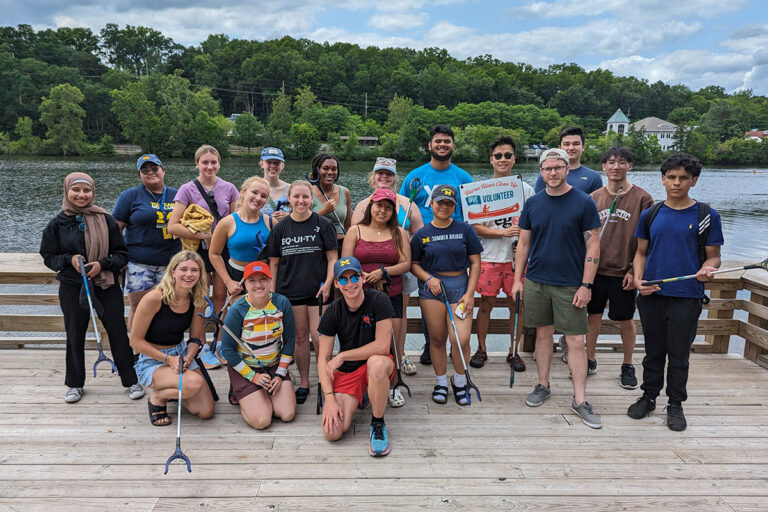 Huron River clean up