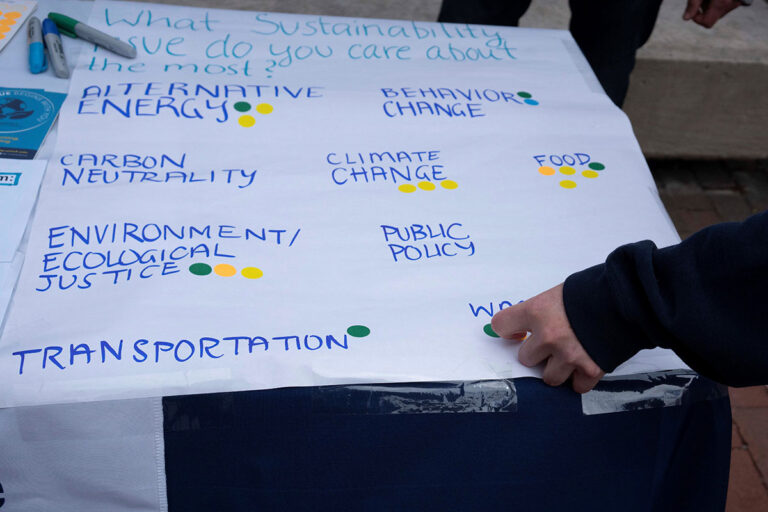 sustainability issue poll